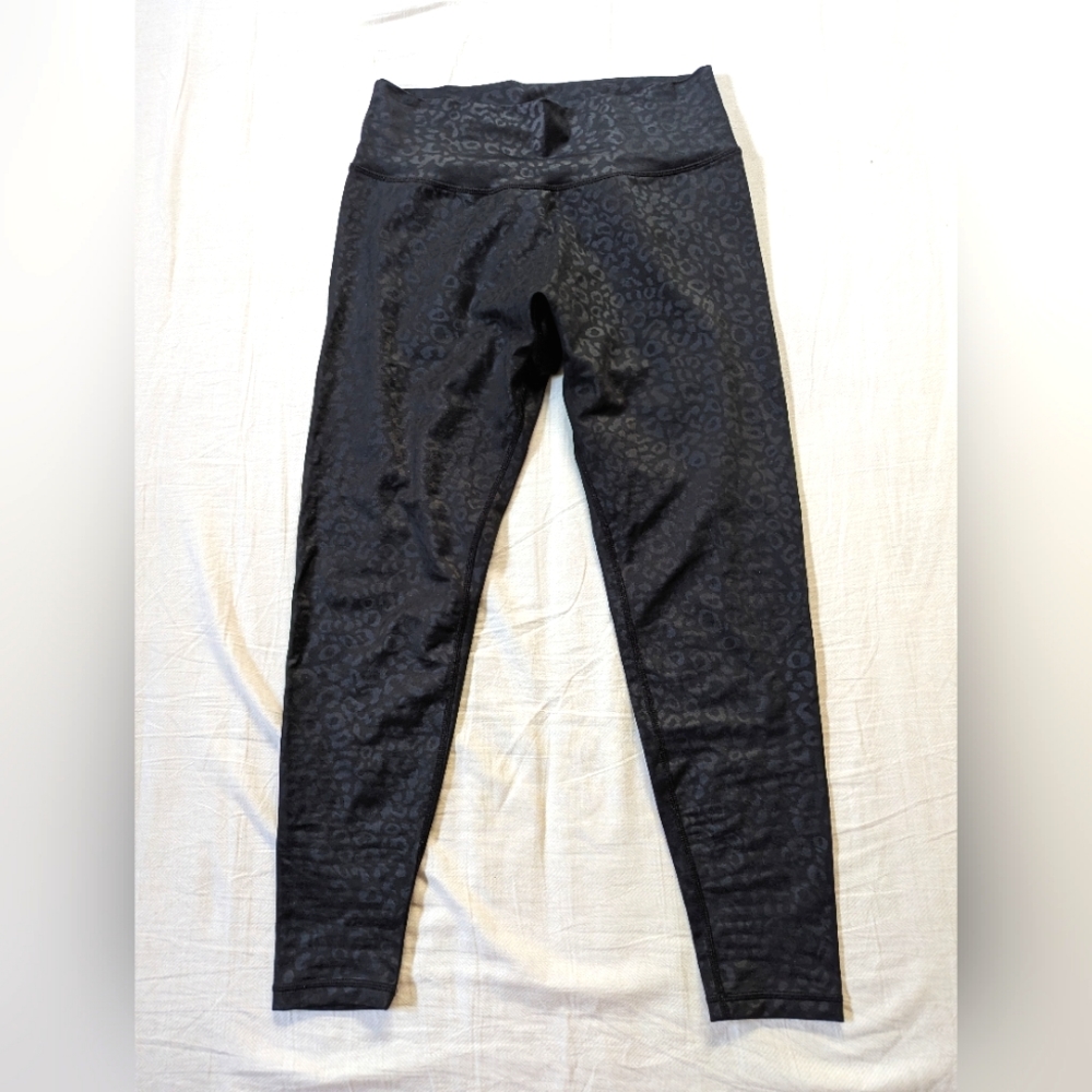 Buffbunny L Black Leopard Rebel leggings